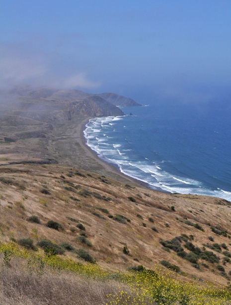 santa cruz island coastline