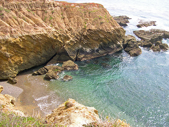 Santa Cruz Island coast June 2008